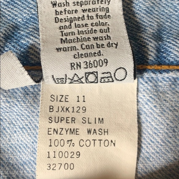 Vintage Calvin Klein Jeans high rise light wash - Picture 5 of 11